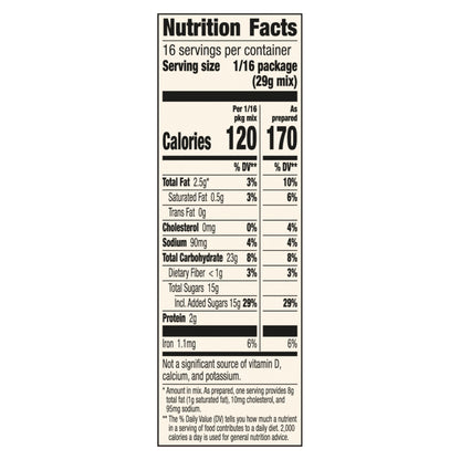 Betty Crocker Delights Supreme Walnut Brownie Mix, 16.5 oz.