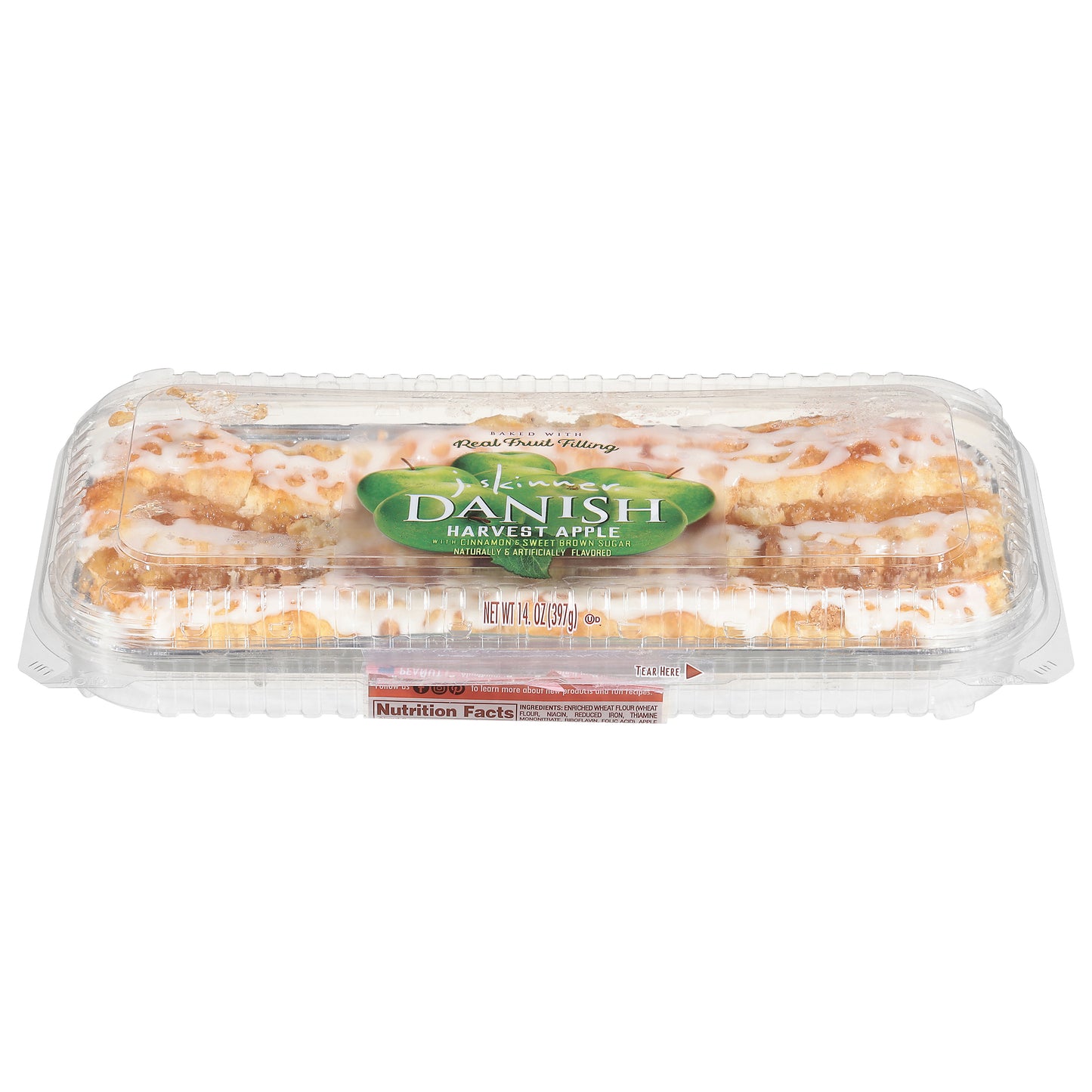 J. Skinner Harvest Apple Danish 14 oz