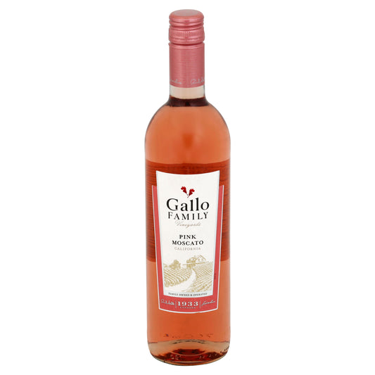 Gallo Family Moscato 750 ml - Pink