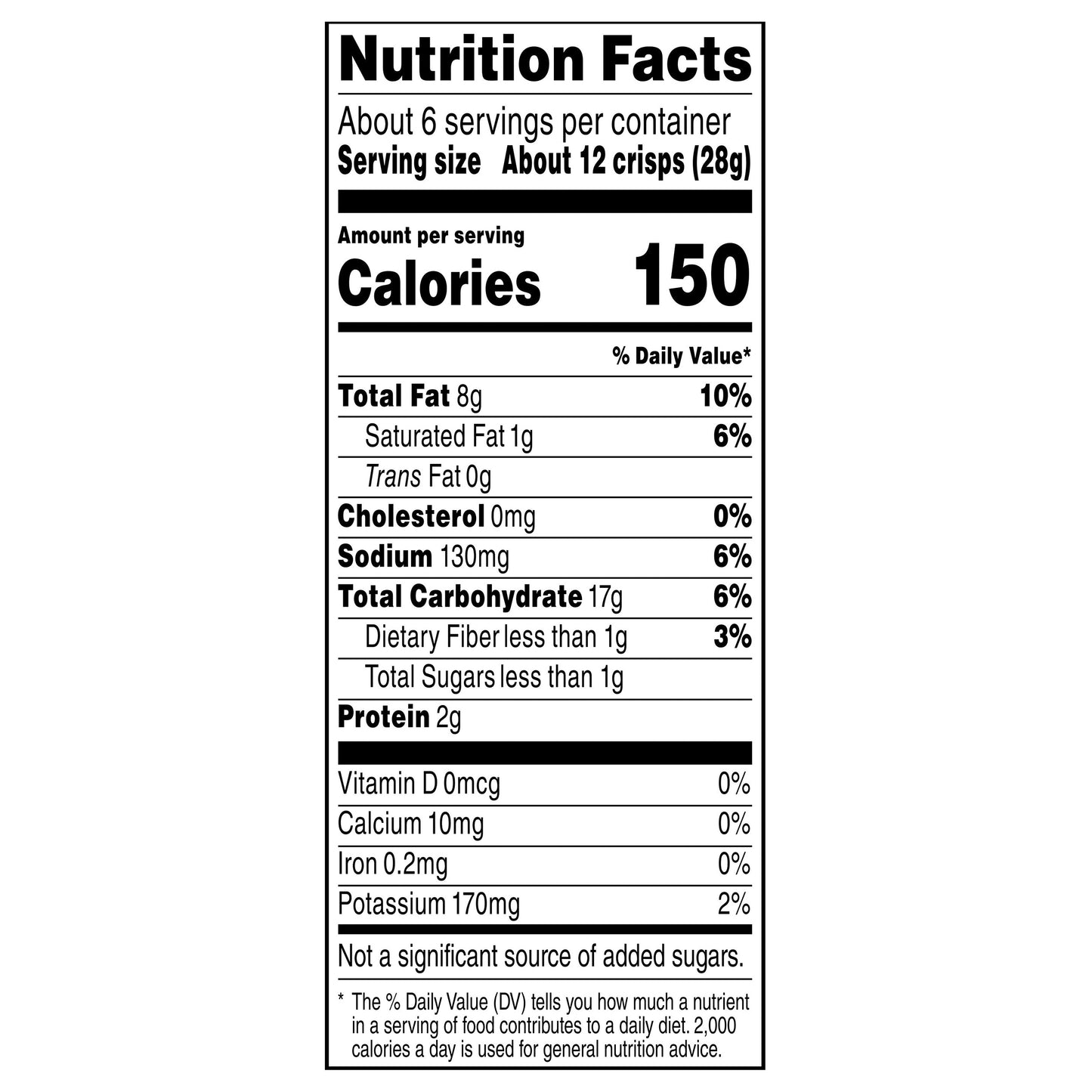Lay's Stax Potato Crisps Original 5 3/4 Oz