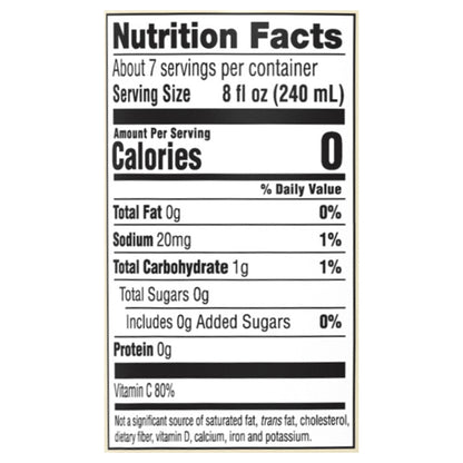 Minute Maid Zero Sugar Lemonade Bottle, 52 fl oz