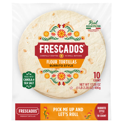 Frescados Burrito Style Flour Tortillas 10-ct. Bag