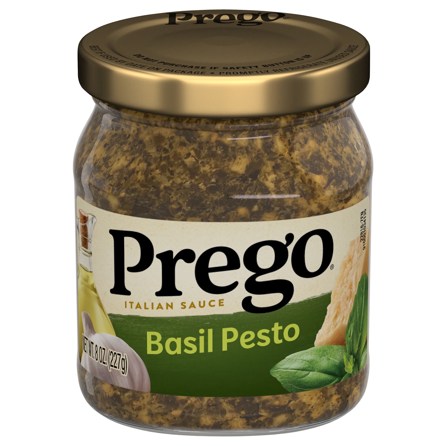 Prego Basil Pesto Italian Sauce 8 oz