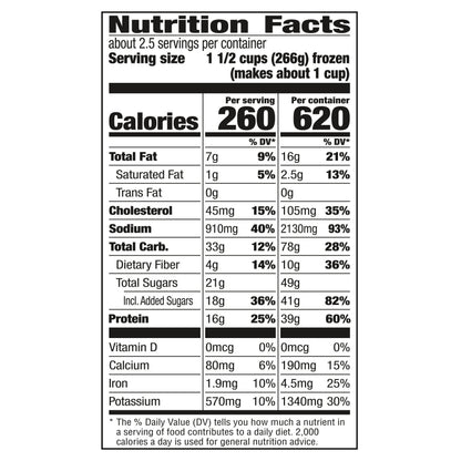 P.F. Chang's Home Menu Teriyaki Chicken Skillet, 16g Protein Per Serving, Frozen Dinner, 22 oz.