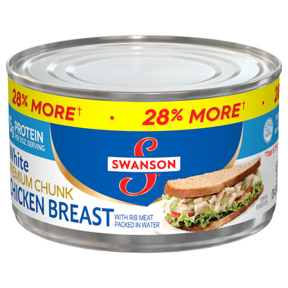 Swanson Premium Chunk White Chicken Breast 12.5 oz