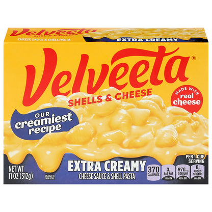 Velveeta Extra Creamy Shells & Cheese 11 oz