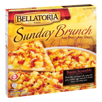 Bellatoria Sunday Brunch Bacon Scramble Pizza 13.55 oz