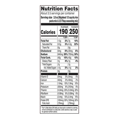 Rice A Roni Rice Pasta Herb & Butter Flavor 7.2 Oz
