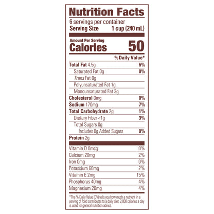 Blue Diamond Unsweetened Simple Almondmilk, 48oz