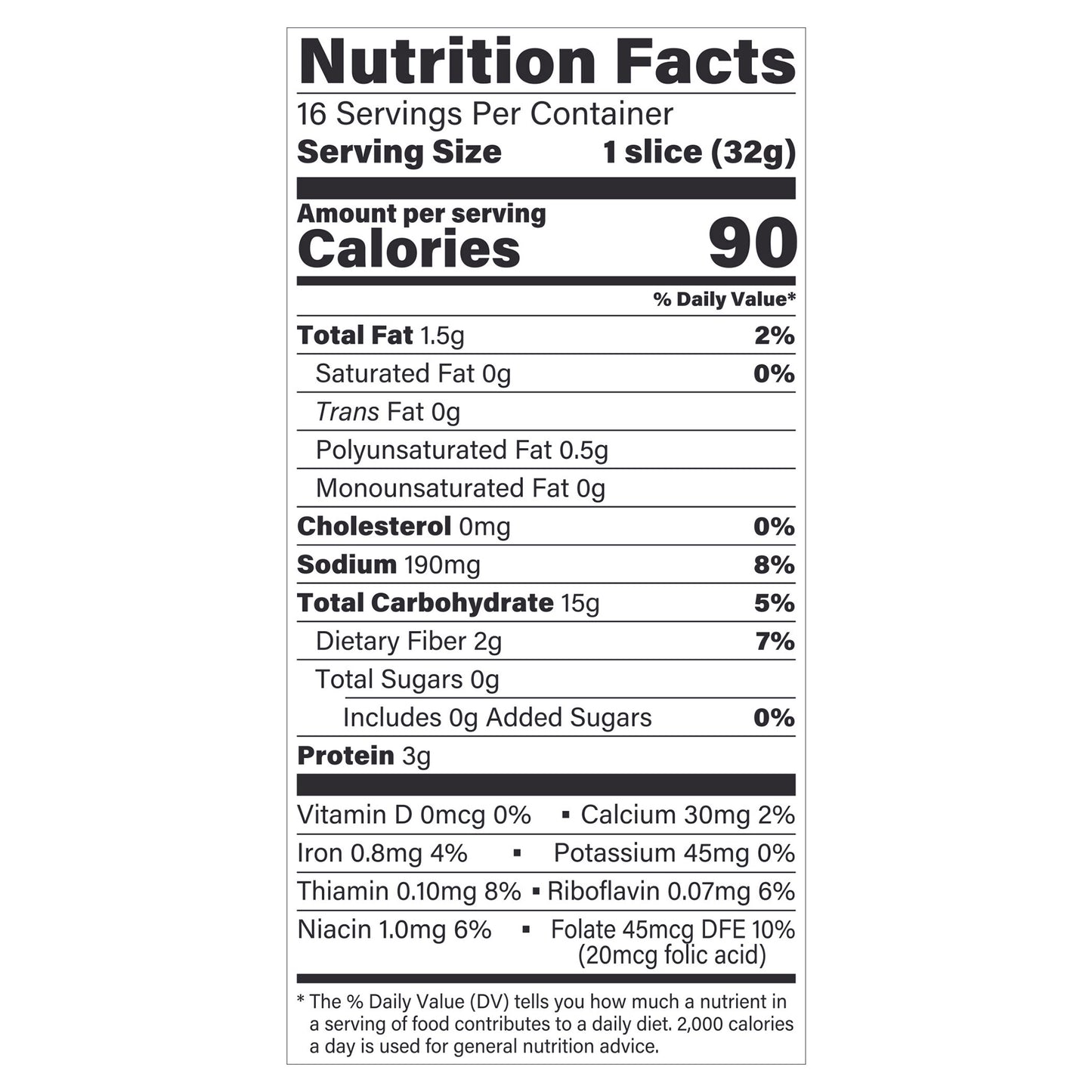 Beefsteak Seedless Hearty Rye Bread, 18 oz