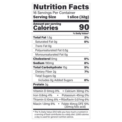 Beefsteak Seedless Hearty Rye Bread, 18 oz