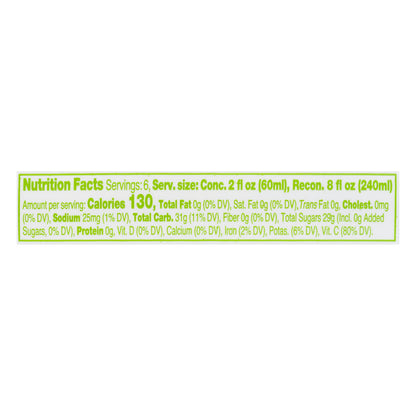 Old Orchard Apple Kiwi Strawberry 100% Juice 12 oz