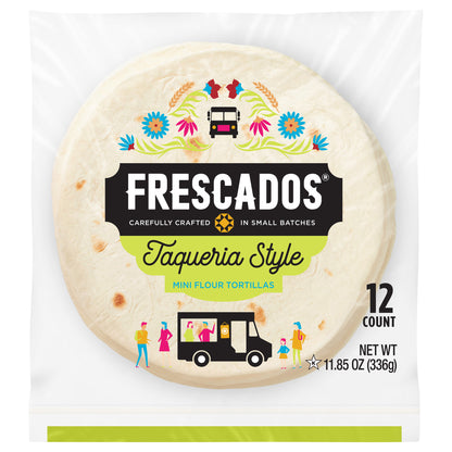 Frescados Taqueria Style Mini Flour Tortillas 12-ct. Bag