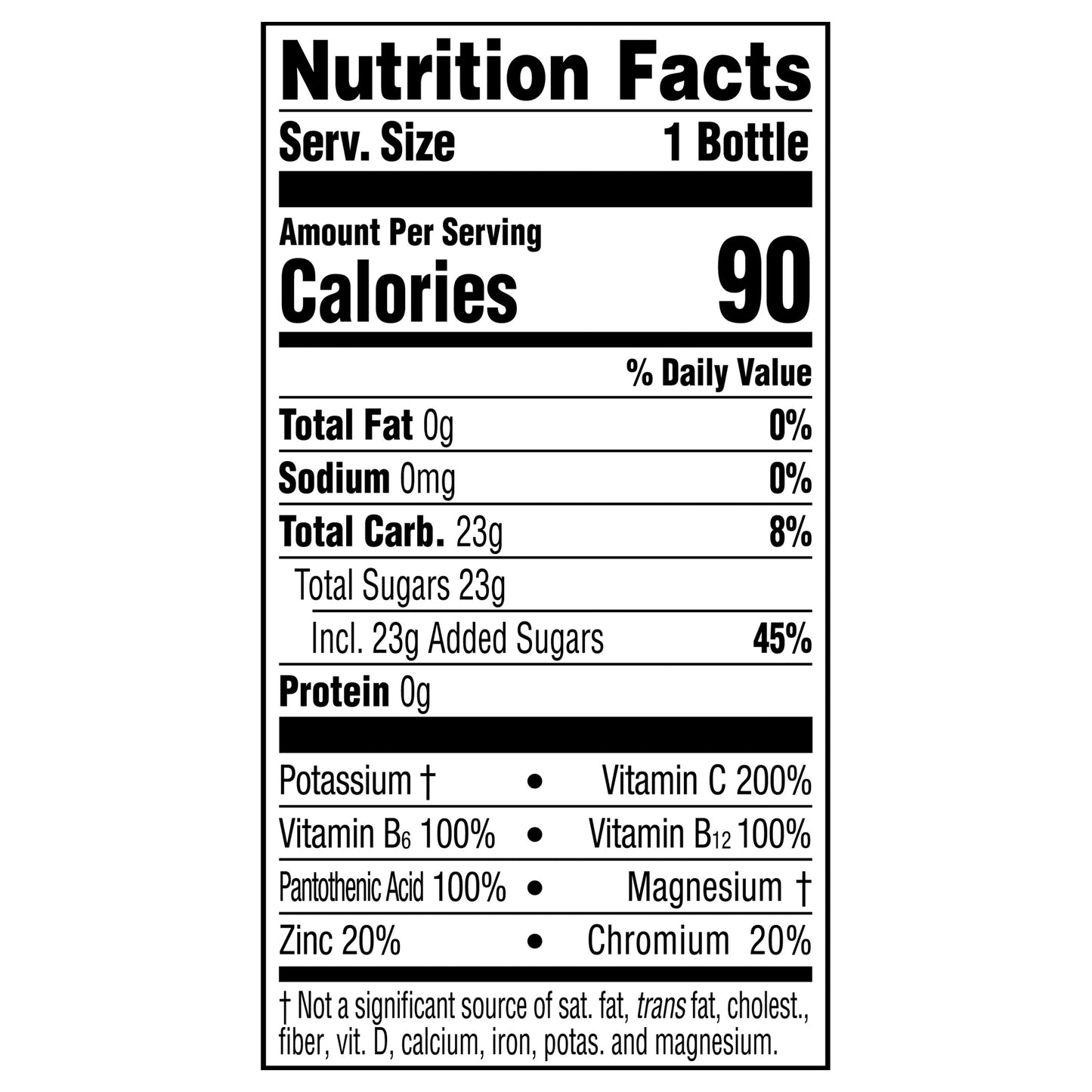 vitaminwater power-c electrolyte enhanced water w/ vitamins, dragonfruit drinks, 16.9 fl oz, 6 Pack
