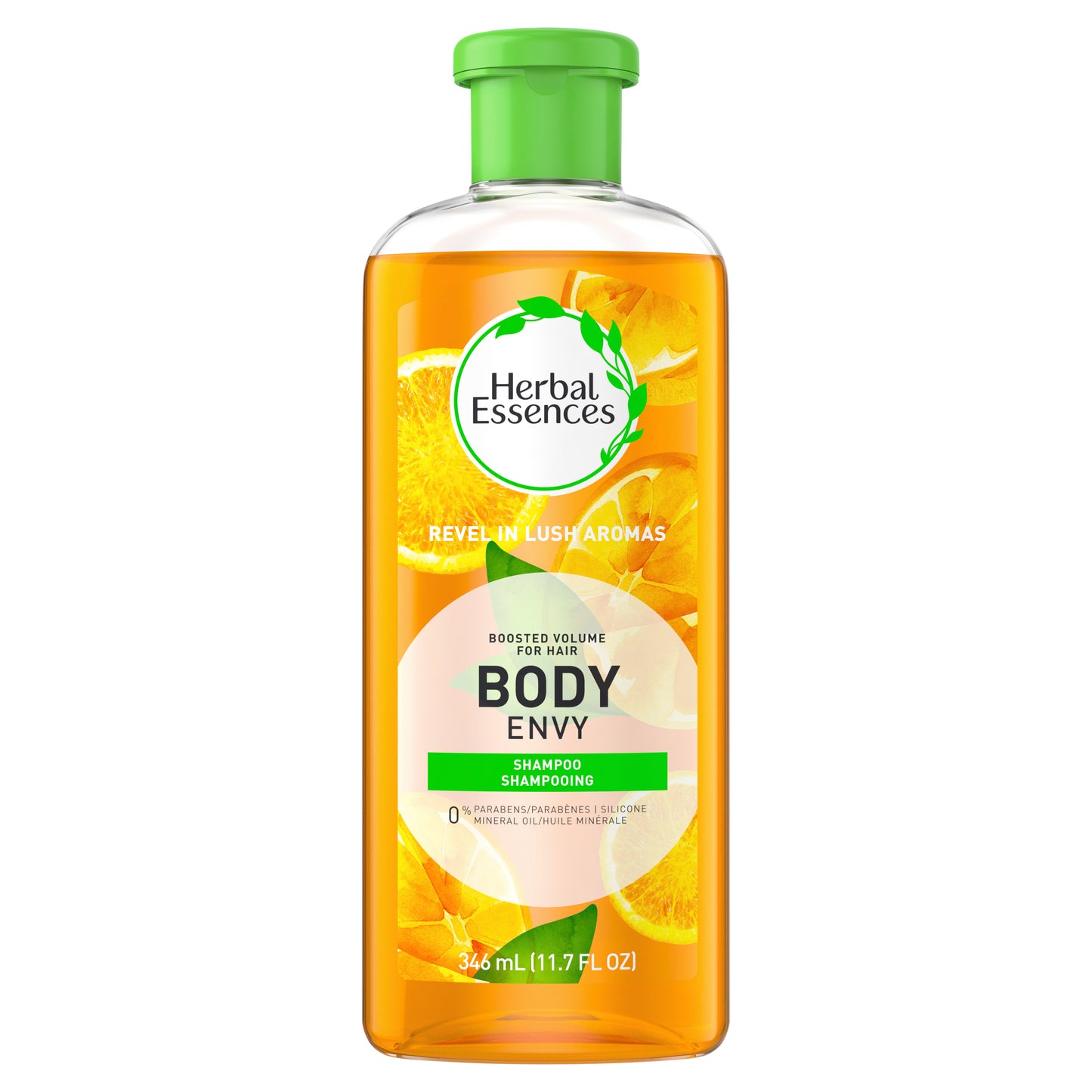 Herbal Essences Body Envy Shampoo & Body Wash, Volumizing Shampoo, 11.7 fl oz