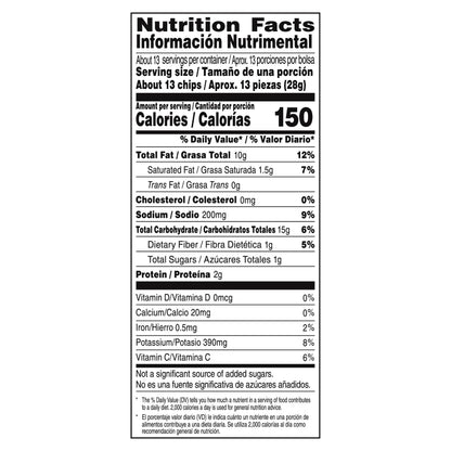 Ruffles Potato Chips Queso Cheese Flavored 12 1/2 Oz