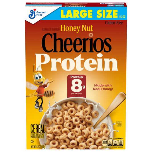 Cheerios Protein Honey Nut Breakfast Cereal