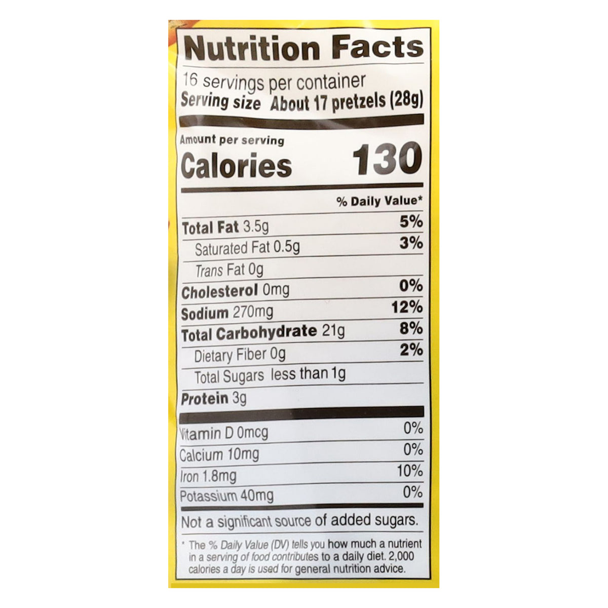 Rold Gold Selects Oven-Baked Garlic Parmesan Flavored Pretzel Twists 16 oz