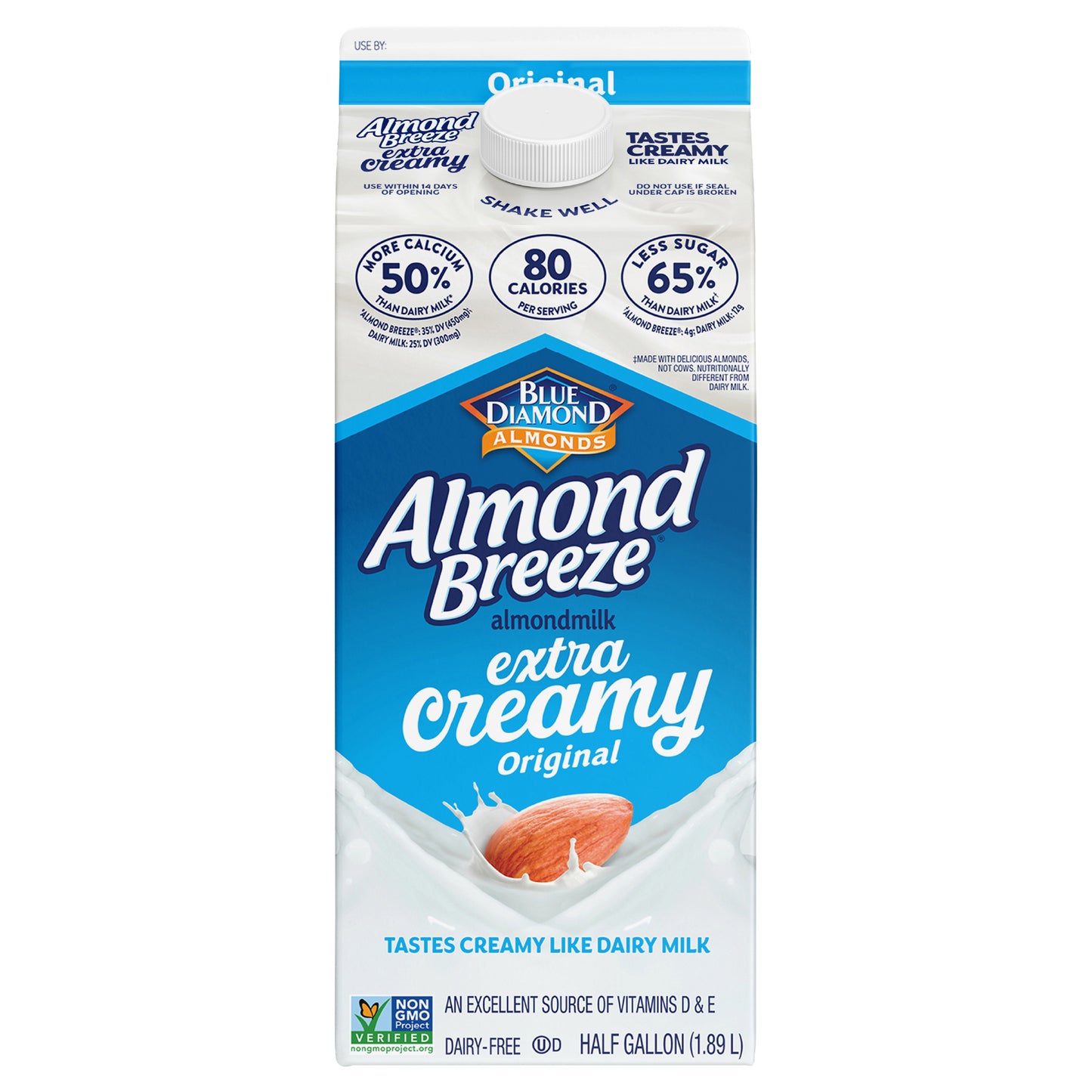 Almond Breeze Extra Creamy Almondmilk, 64 oz