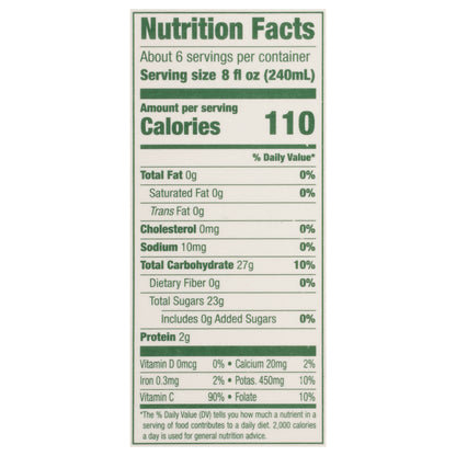 Florida's Natural No Pulp 100% Premium Orange Juice 52 fl oz