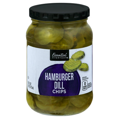 Essential Everyday Hamburger Dill 16 oz