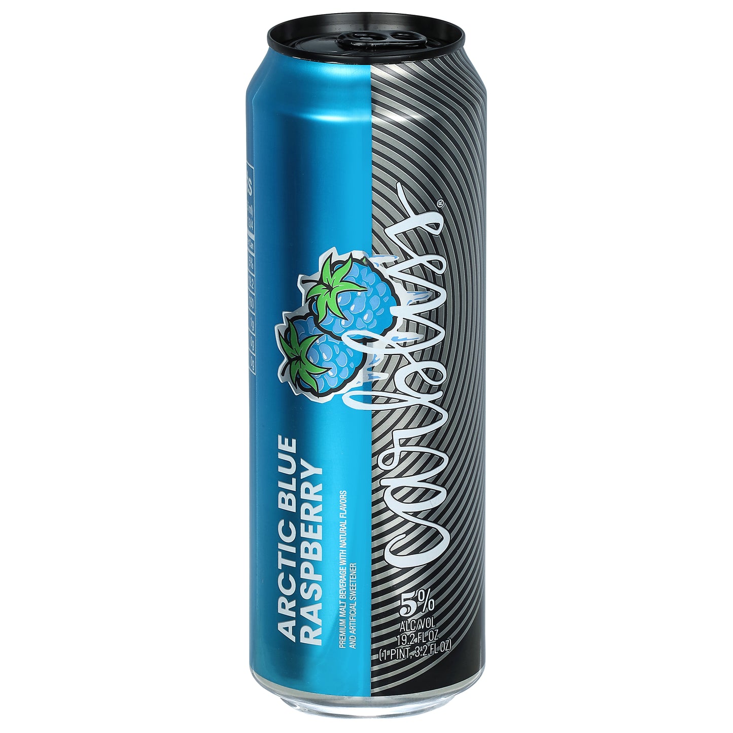 Carbliss Premium Arctic Blue Raspberry Malt Beverage 19.2 fl oz