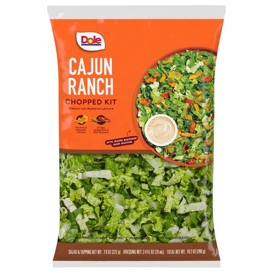 Dole Chopped Cajun Ranch Kit 10.2 oz