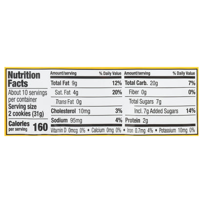 Keebler Sandies Shortbread Classic Cookies 11.2 oz