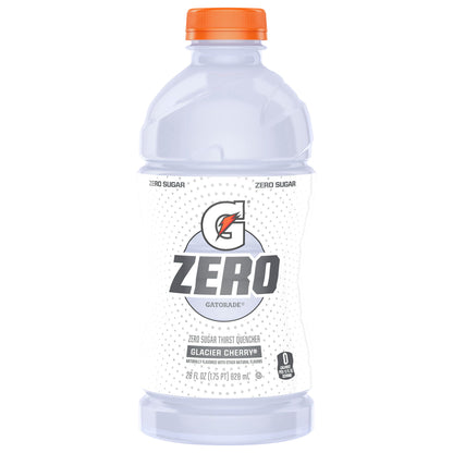 Gatorade Zero Zero Sugar Thirst Quencher Glacier Cherry 28 Fl Oz