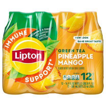 Lipton®  Immune Support Pineapple Mango Green Tea