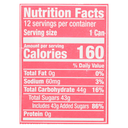 Sunkist Strawberry Lemonade Soda 12 - 12 fl oz Cans