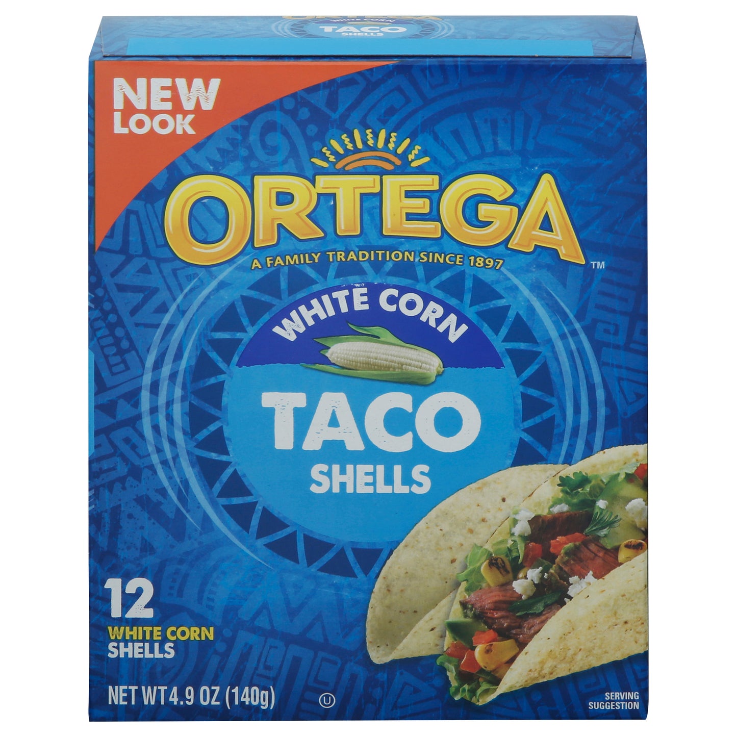 Ortega White Corn Taco Shells 4.9 oz