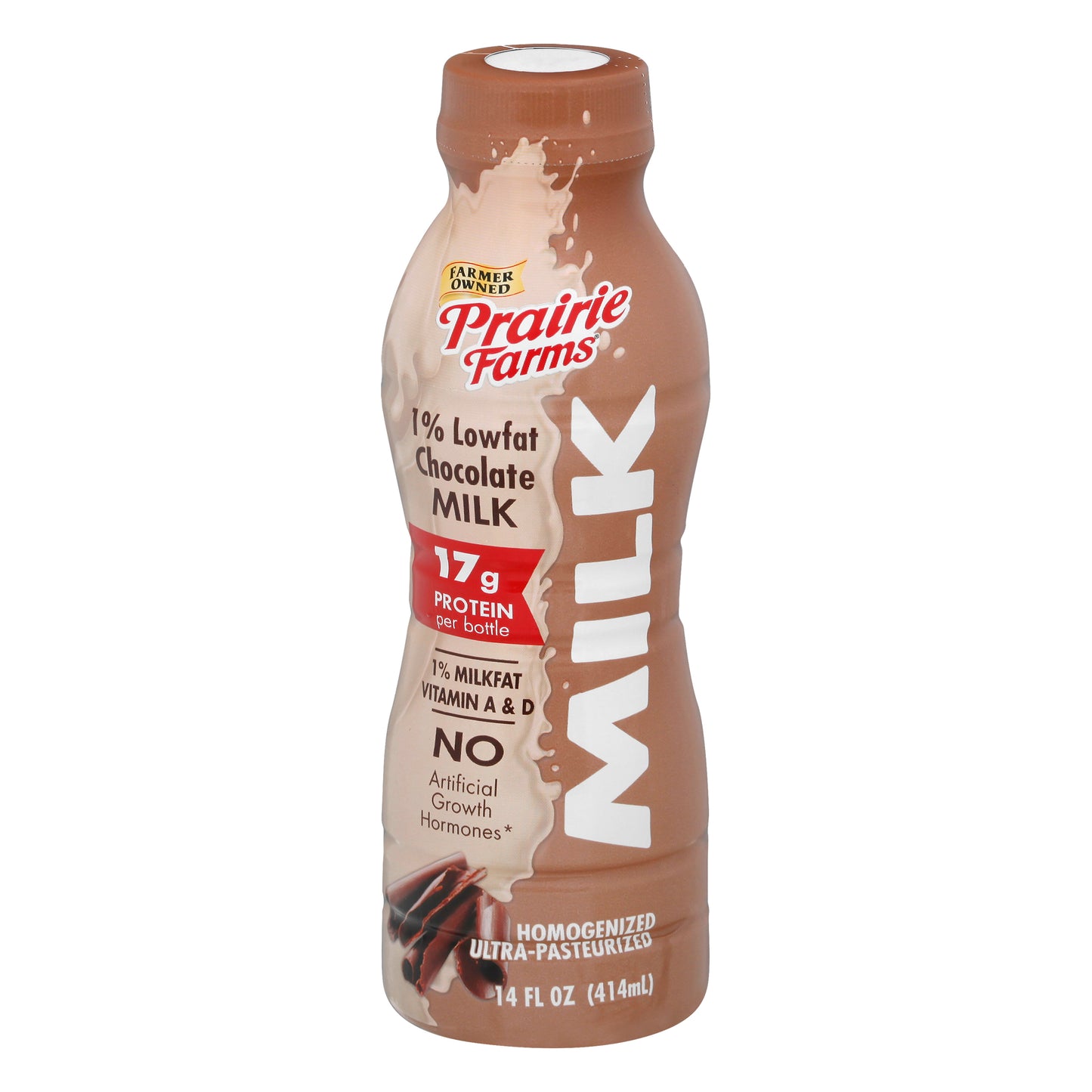 Prairie Farms 1% Lowfat Chocolate Milk 14 oz