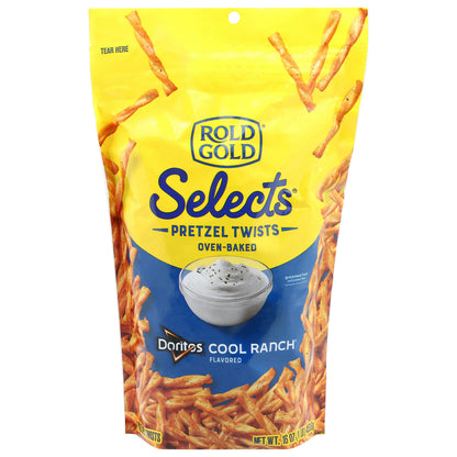 Rold Gold Selects Oven-Baked Doritos Cool Ranch Flavored Pretzel Twists 16 oz