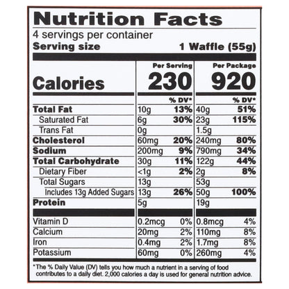 Kellogg's® Eggo® Buttery Maple Frozen Grab & Go Waffles
