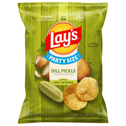 Lay's Potato Chips Dill Pickle 12 1/2 Oz