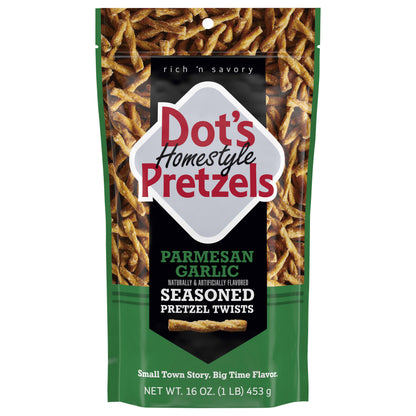 Dot's Homestyle Pretzels Parmesan Garlic Seasoned Pretzel Twists