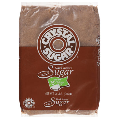 Crystal Sugar Dark Brown Sugar 2 lb