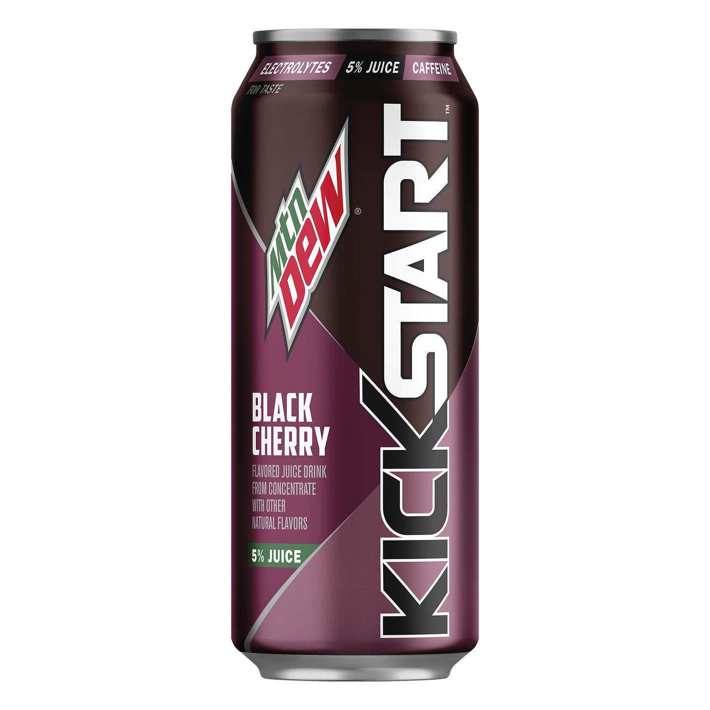 Mountain Dew KickStart Black Cherry Flavored Juice Drink 16 oz