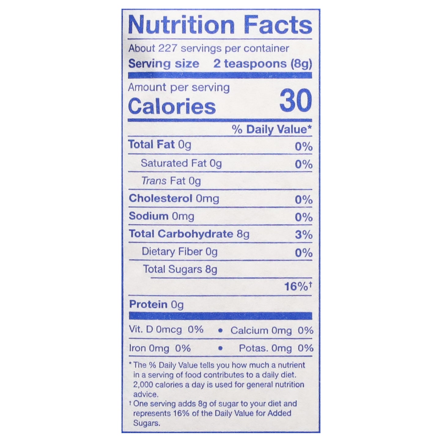Crystal Sugar Granulated Sugar 4 lb