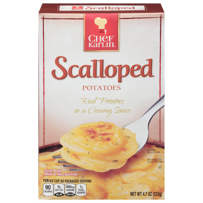 Chef Karlin Scalloped Potatoes 4.7 oz