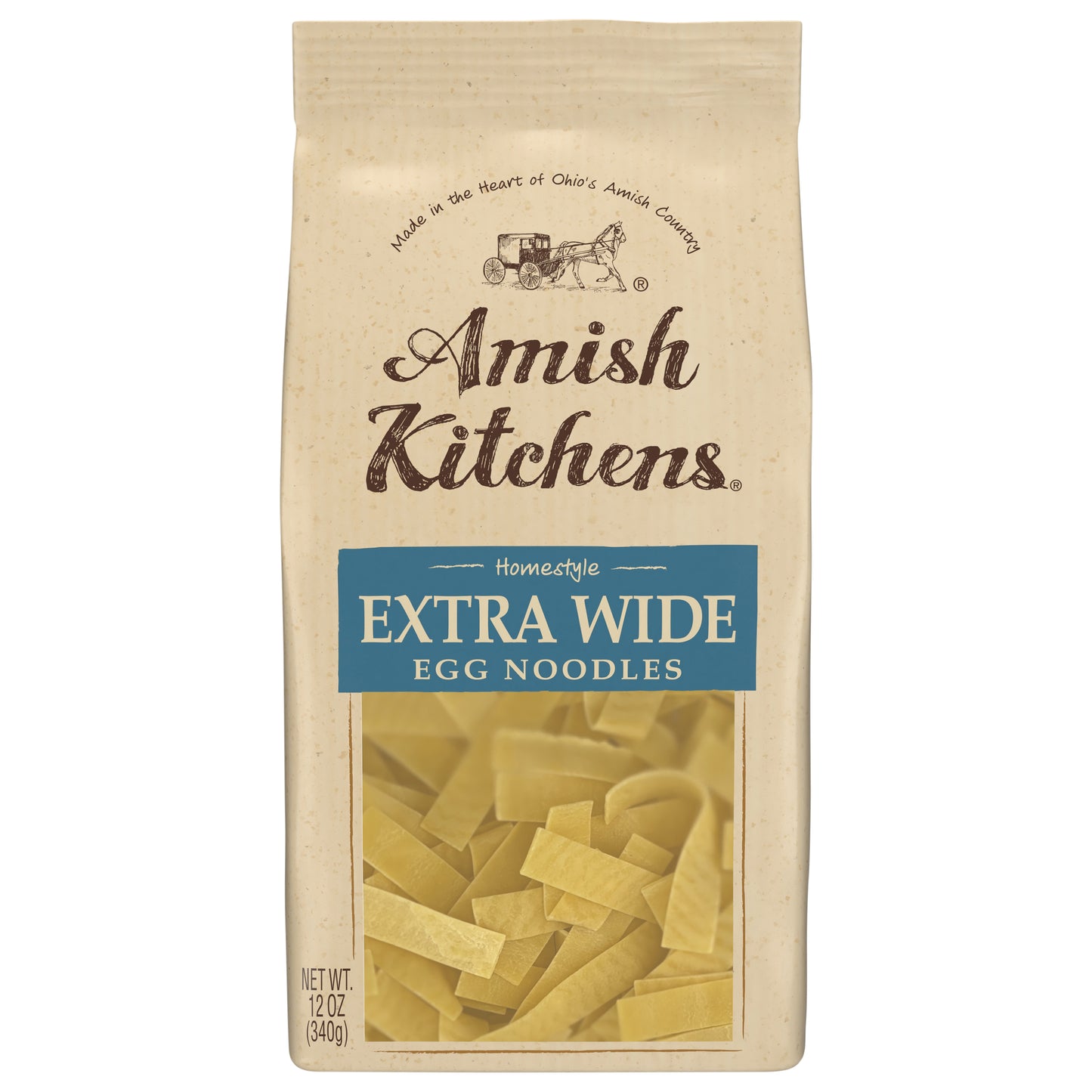 Amish Kitchens® Homestyle Extra Wide Egg Noodles 12 oz. Bag