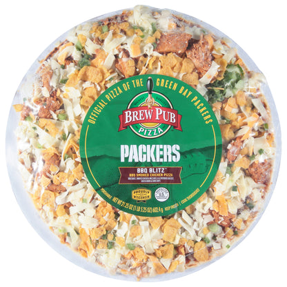 Brew Pub Pizza Packers BBQ Blitz Pizza 21.25 oz