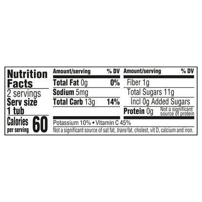 Gerber Natural for Baby 2nd Foods Apple Blueberry Baby Food, 2-4 oz. Tubs