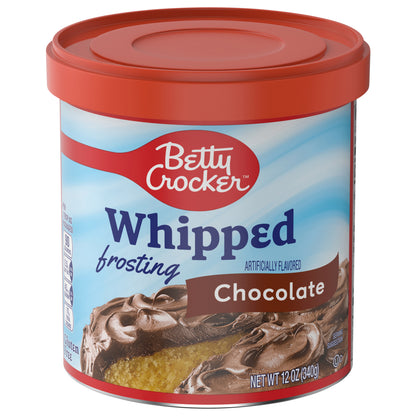 Betty Crocker Whipped Chocolate Frosting, Gluten Free, 12 oz