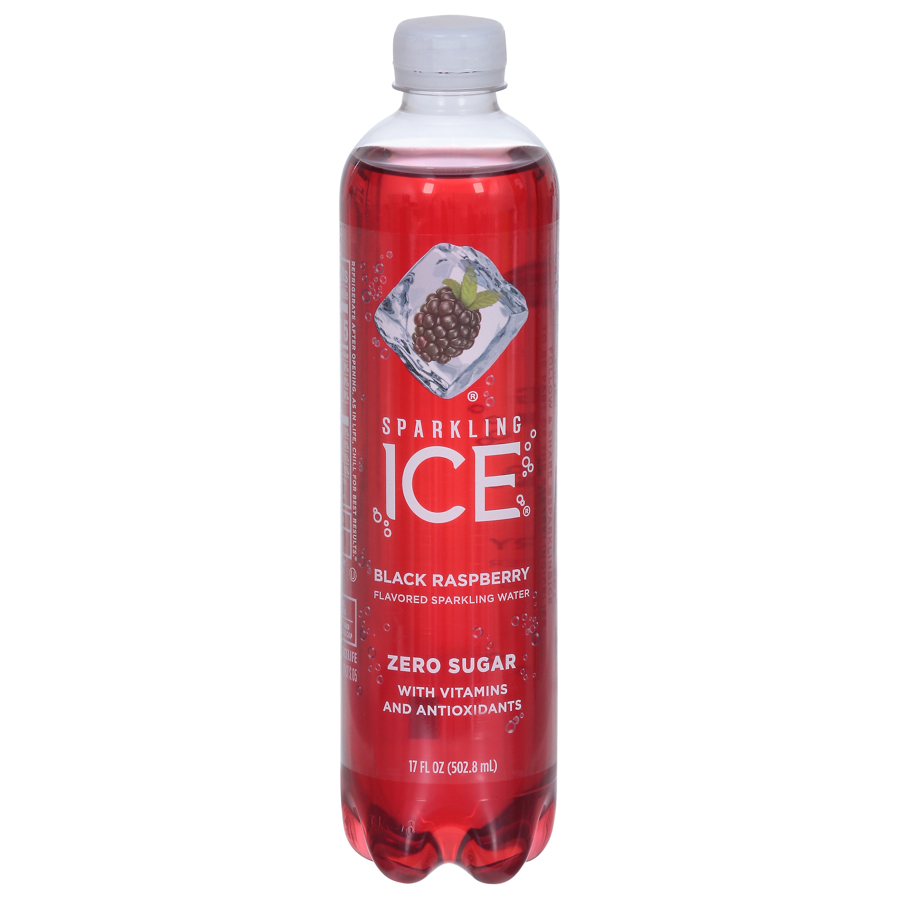 Ice Zero Sugar Black Raspberry Sparkling Water 17 fl oz – Westfield ...
