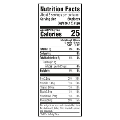 Gerber Snacks for Baby Crawler (8+ Months) Grain & Grow Banana Puffs 1.48 oz Snacks Canister
