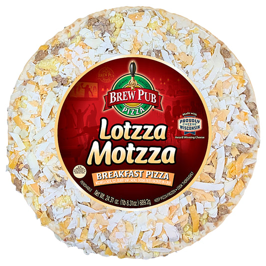 Brew Pub Lotzza Motzza Breakfast Pizza 24.31 oz