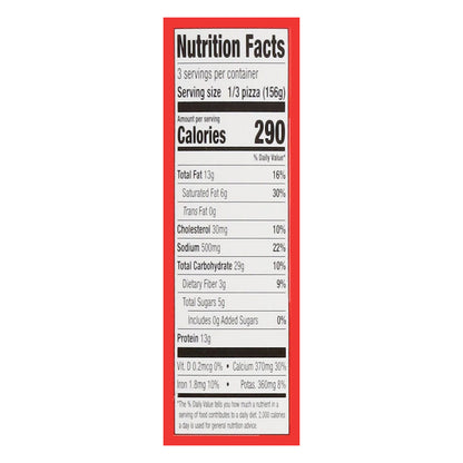 Bellatoria Ultra Thin Crust Roasted Vegetable Pizza 19.41 oz
