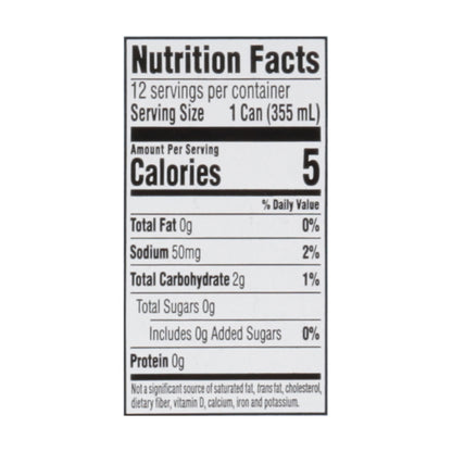 Minute Maid Zero Sugar Lemonade 12 - 12 fl oz Cans